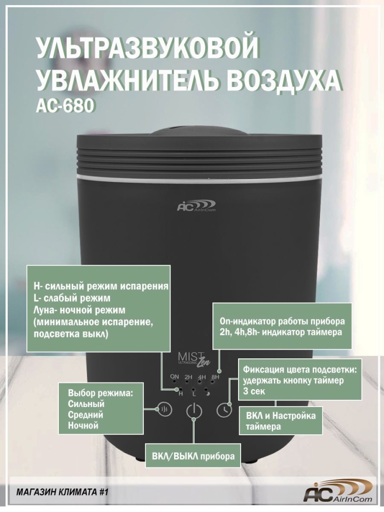 �������������� ����������� ������� AIC AC680. 2,2 �